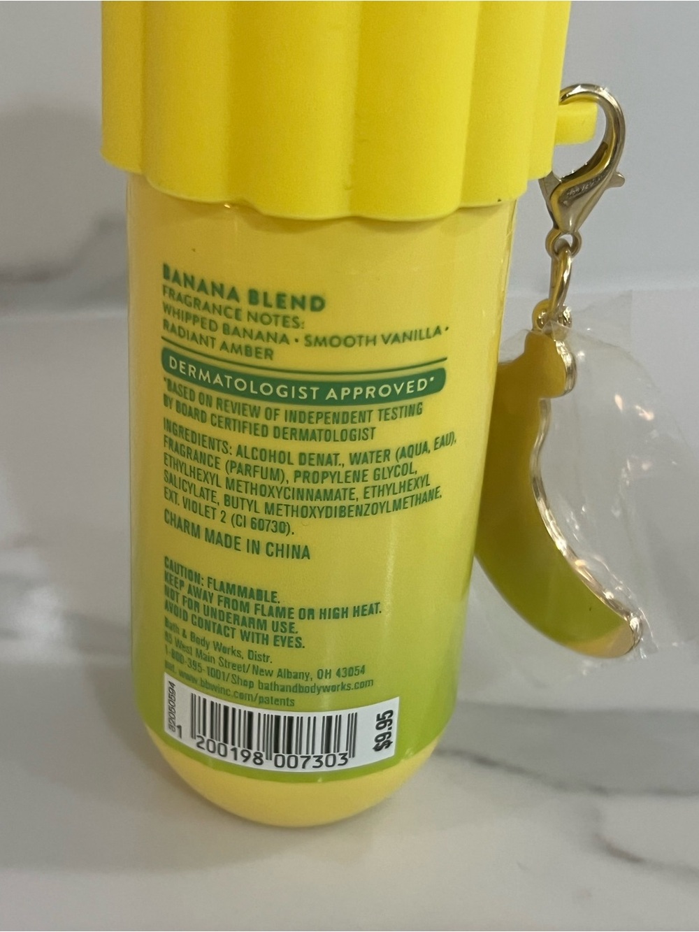 (NEW) Bath & Body Works Fruit Fusion Banana Blend Hand Cream & travel size Mist - Picture 5 of 7